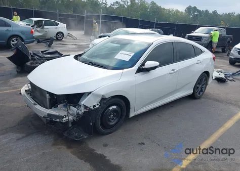 2019 Honda Civic Ex z USA, uszkodzony, nr VIN JHMFC1F39KX007241